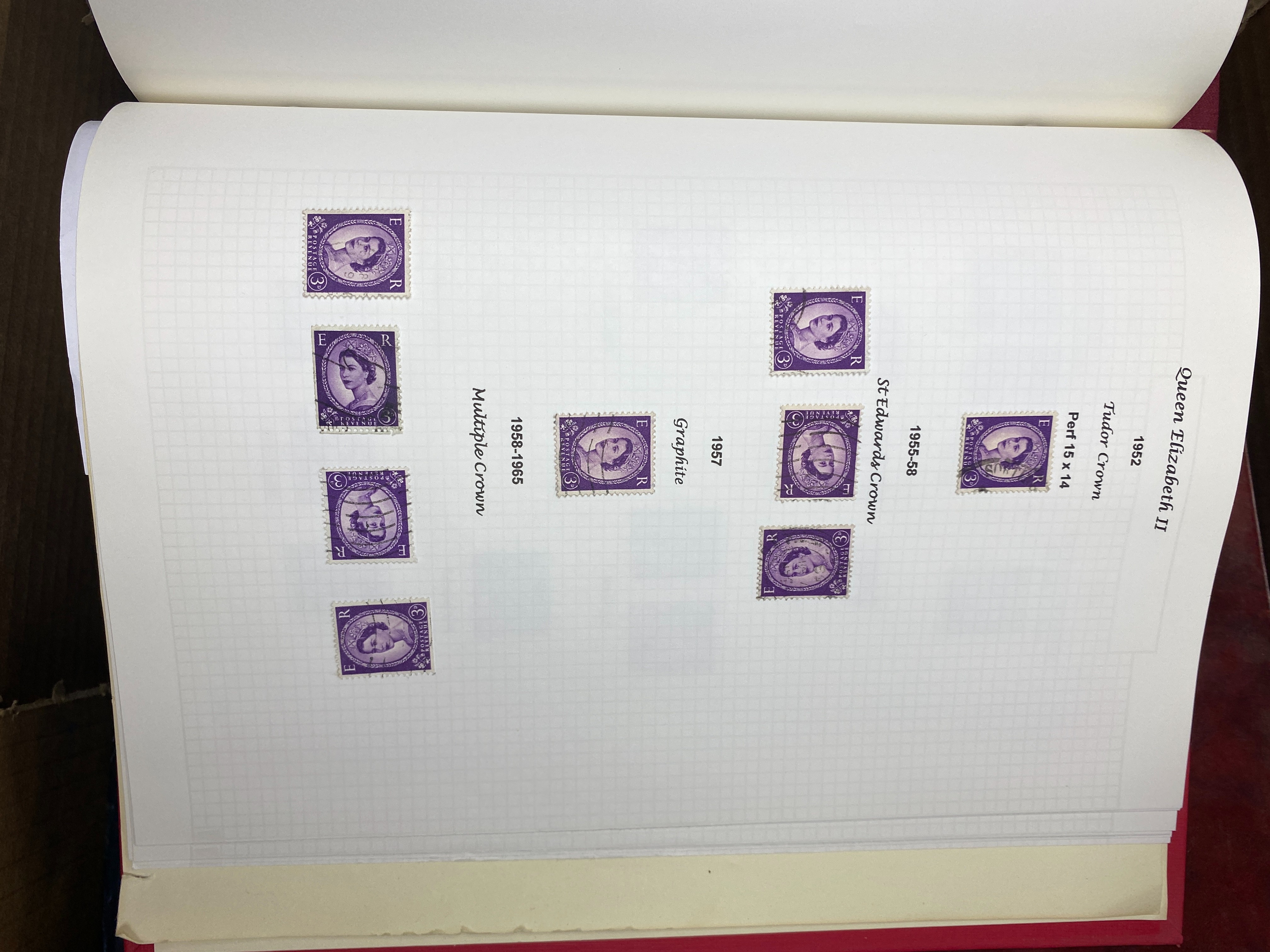A stamp collection in albums with Great Britain including Decimal Mint, British Commonwealth, Hong Kong, India and Malaya